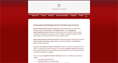 Desktop Screenshot of detectivi-particulari.info